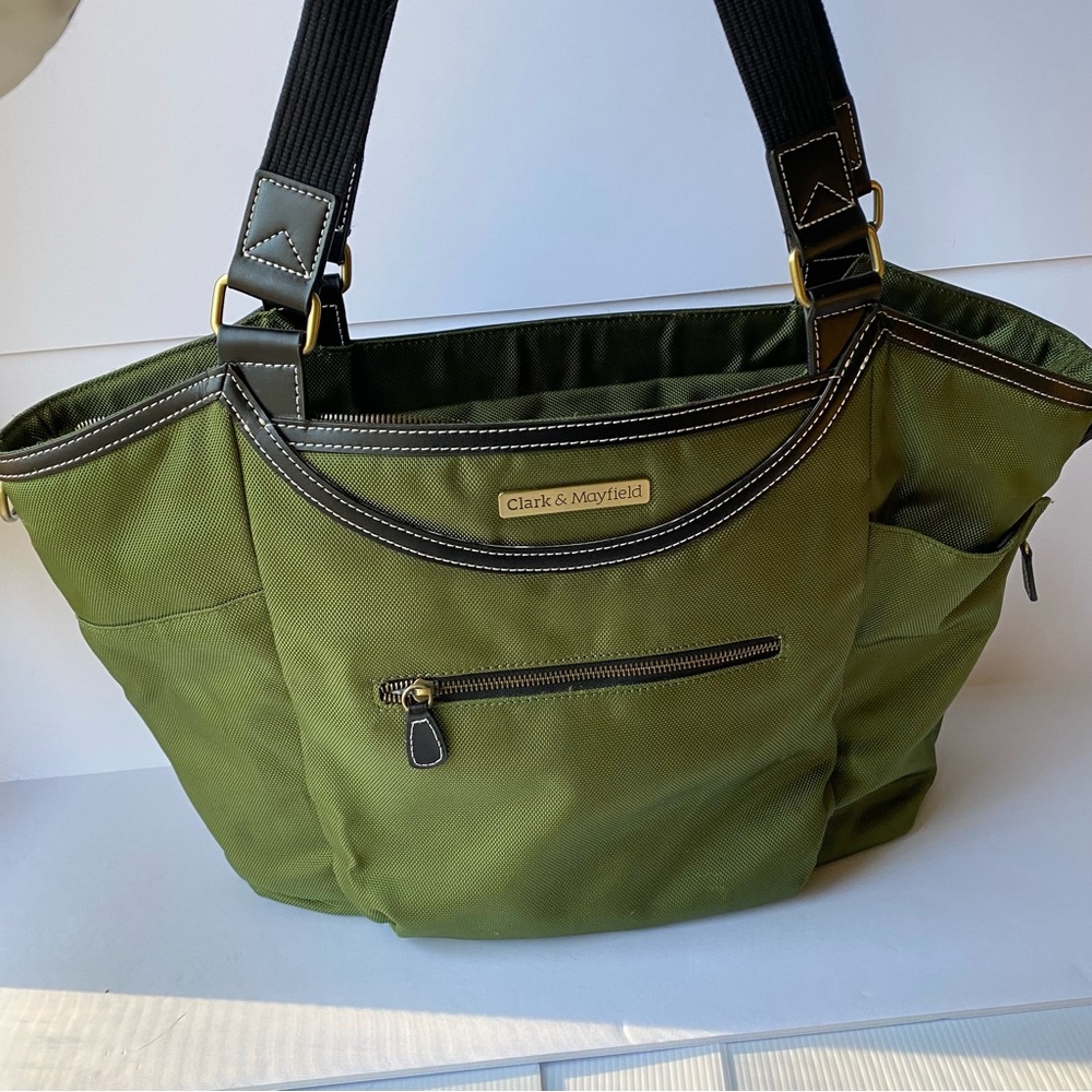 Olive Green Baby Bag